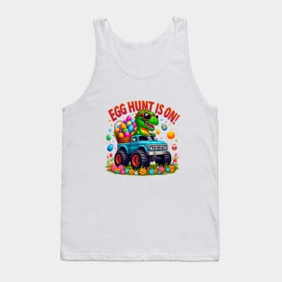 Kids Boys Happy Easter Monster Truck Easter Eggs Tank Top